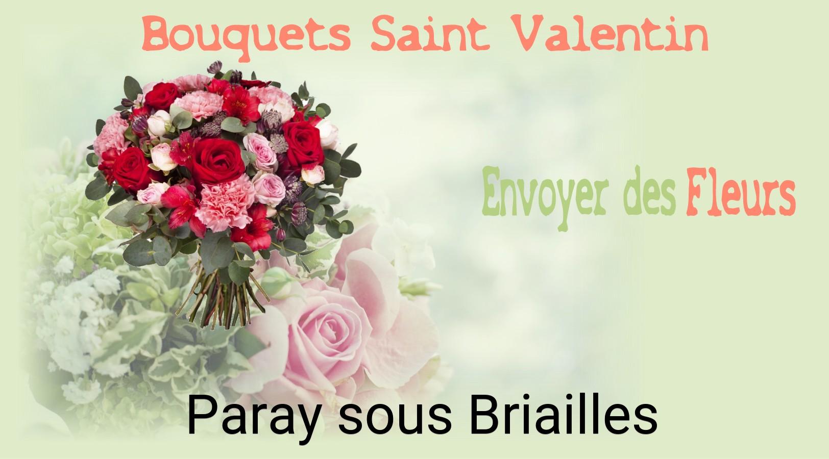 Roses de Saint-Valentin livrées à Paray-sous-Briailles